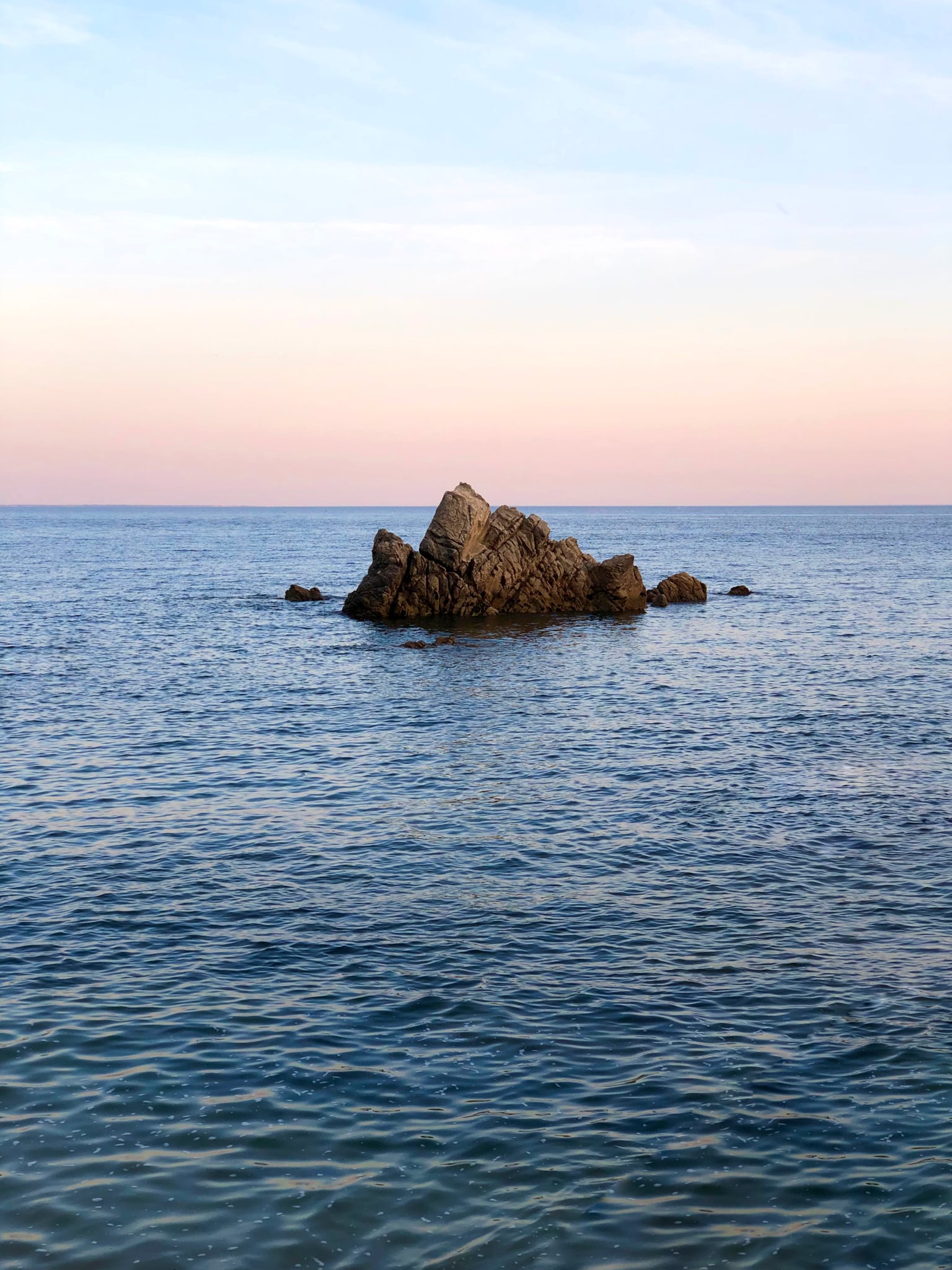Coucher de soleil sur l'Océan